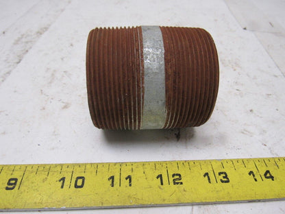 2" x 2-1/2" Rigid Steel Galvanized Conduit Nipple Lot of 6