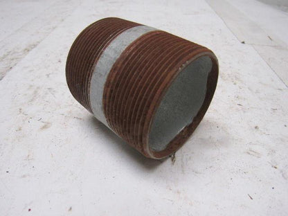 2" x 2-1/2" Rigid Steel Galvanized Conduit Nipple Lot of 6