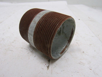 2" x 2-1/2" Rigid Steel Galvanized Conduit Nipple Lot of 6