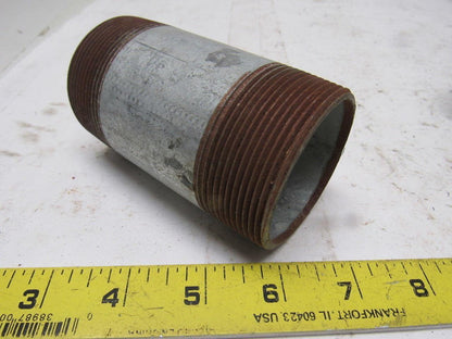 2"x 6 & 2"x 4" Rigid Steel Galvanized Conduit Nipple Lot of 8
