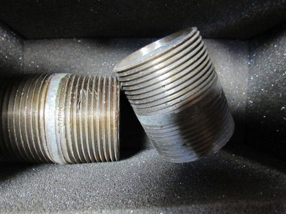 Assortment of 1-1/4" Galvanized Steel Rigid Conduit Nipple/Couplings Lot of 71