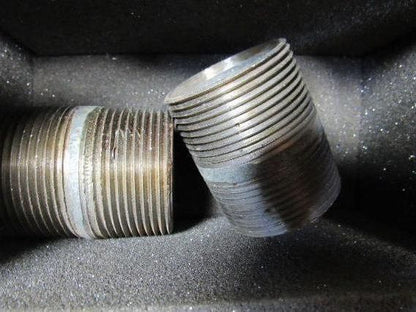 Assortment of 1-1/4" Galvanized Steel Rigid Conduit Nipple/Couplings Lot of 71