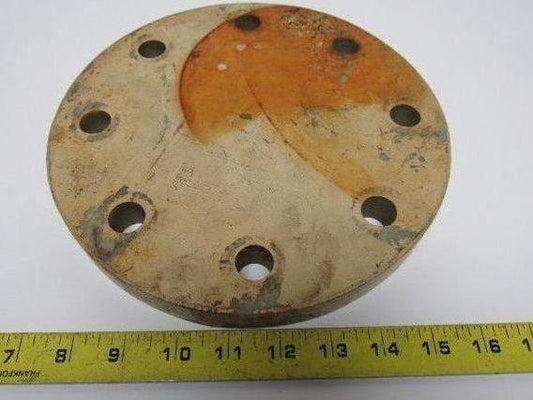 9" OD Composite Plumbing Pipe Cap W/(8) 3/4" Bolt Holes 0.951" Thick