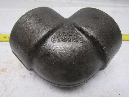 Bonney 8501 Forged Steel 2" Threaded 90 Degree Elbow