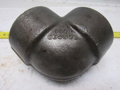Bonney 8501 Forged Steel 2" Threaded 90 Degree Elbow
