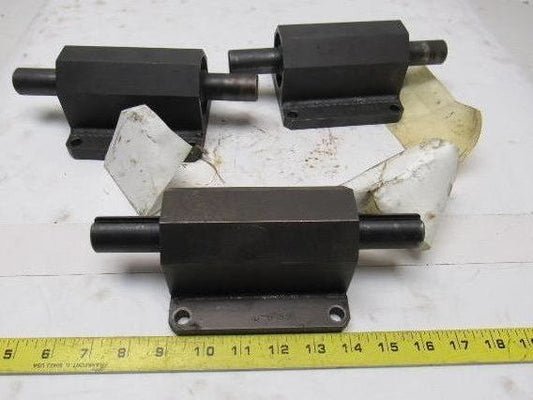 D-60836 1" Low Profile Bearing 4 Bolt 1" Dia Shaft Lot/3