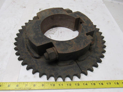 Martin 80B45S #80 Single Row Split Sprocket  6-1/8" Keyed Bore 45 Tooth