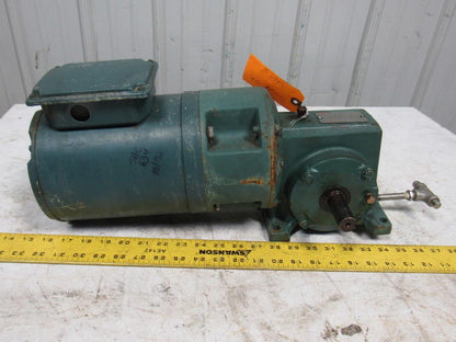 Dodge Reliance 056WM16A50 50:1 Gearbox Speed Reducer W/1/2HP 230/460V Motor