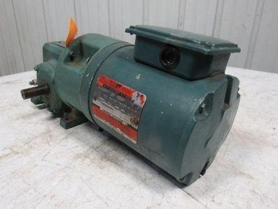 Dodge Reliance 056WM16A50 50:1 Gearbox Speed Reducer W/1/2HP 230/460V Motor