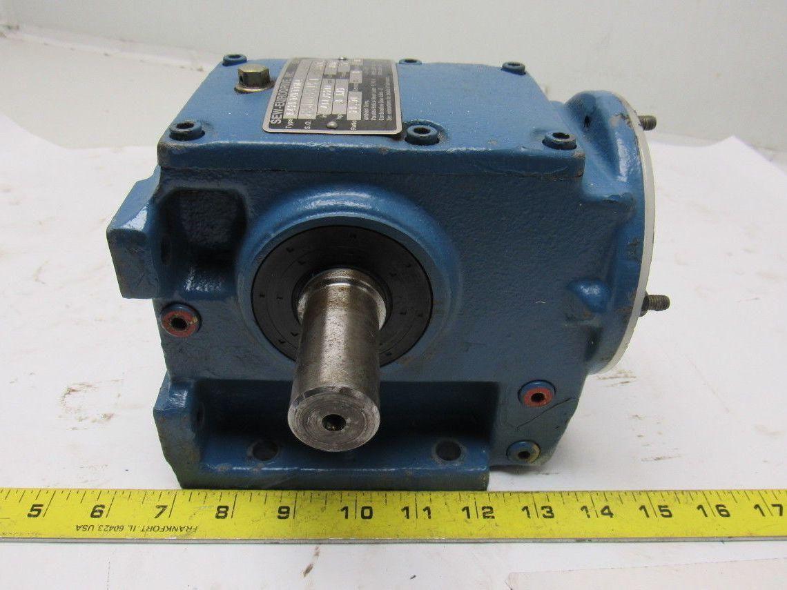 SEW-EURODRIVE S42D14DT71D4 Worm Gear Box Speed Reducer 29.70:1 Ratio