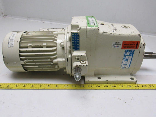Stober R17-2378-025-4 Inline Gearmotor W/Dietz FDR71A/4Q 230/400V 1395RPM