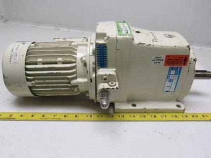 Stober R17-2378-025-4 Inline Gearmotor W/Dietz FDR71A/4Q 230/400V 1395RPM