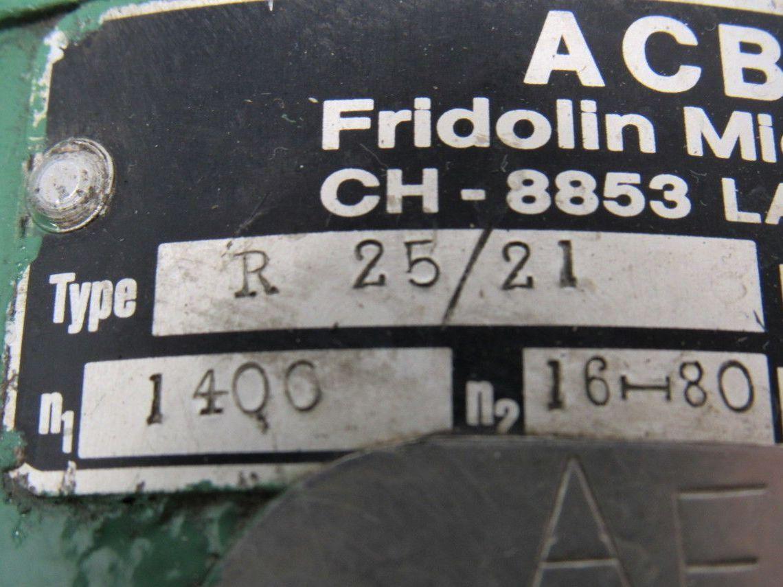 Acbar R25/21 Flange Mount Cycloidal Gear Speed Reducer