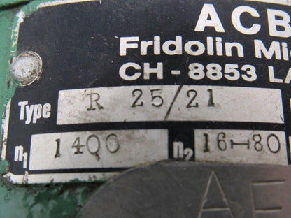 Acbar R25/21 Flange Mount Cycloidal Gear Speed Reducer