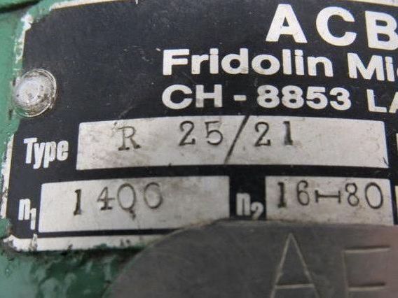 Acbar R25/21 Flange Mount Cycloidal Gear Speed Reducer