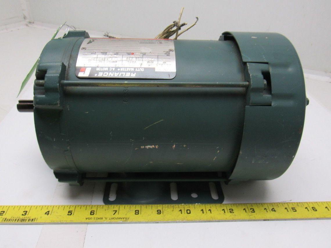 Reliance Electric P56J2437M-TX 1HP 3PH 208-230/460V 1725RPM Motor