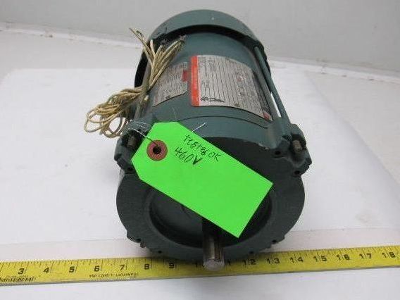 Reliance Electric P56J2437M-TX 1HP 3PH 208-230/460V 1725RPM Motor