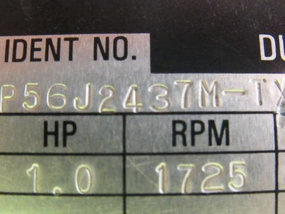 Reliance Electric P56J2437M-TX 1HP 3PH 208-230/460V 1725RPM Motor