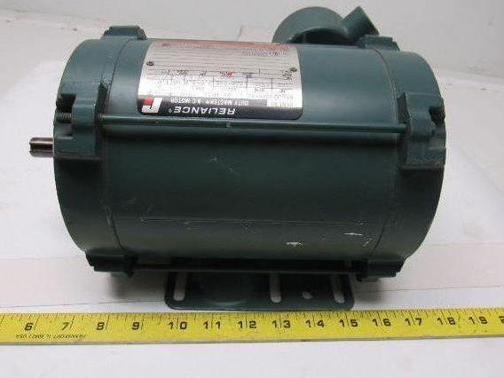 Reliance Electric P56J2302M-FC 1/2HP 3PH 208-230/460V 1725RPM Motor