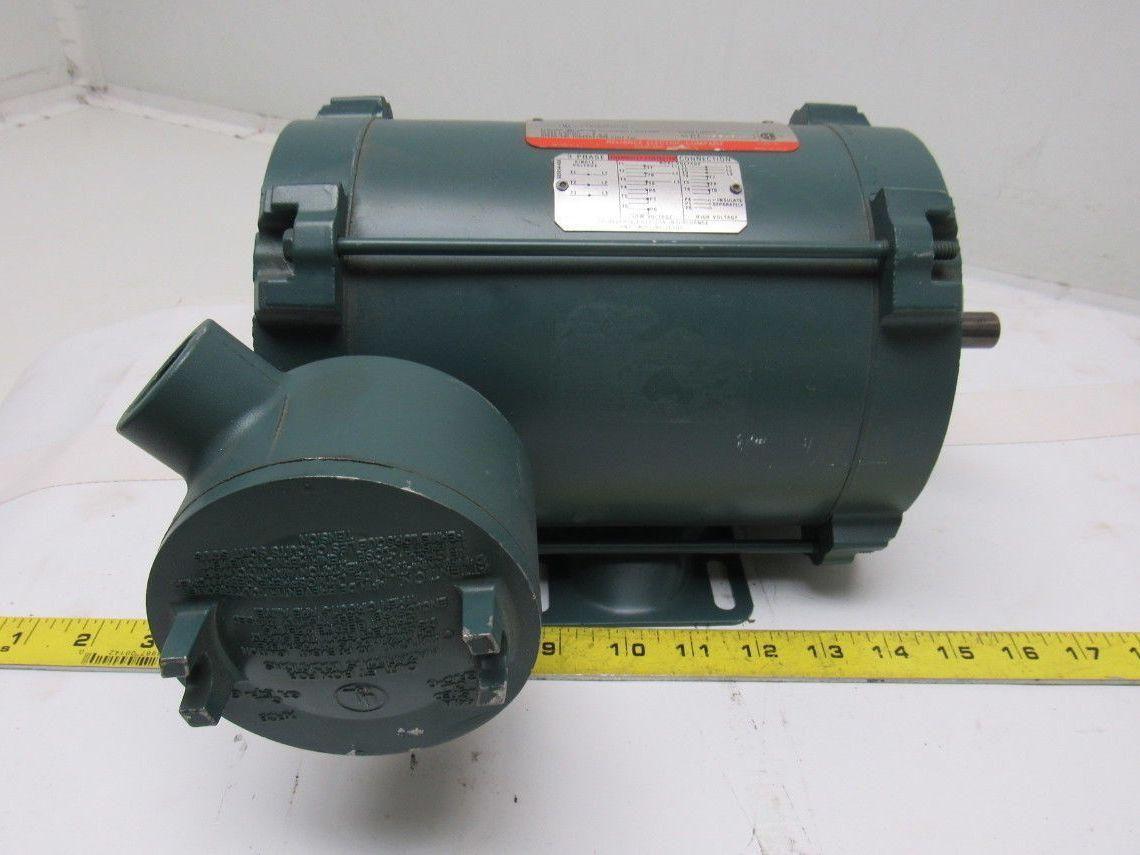 Reliance Electric P56J2302M-FC 1/2HP 3PH 208-230/460V 1725RPM Motor