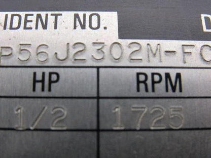 Reliance Electric P56J2302M-FC 1/2HP 3PH 208-230/460V 1725RPM Motor