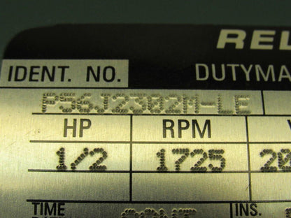 Reliance Electric P56J2302M-LE 1/2HP 3PH 208-230/460V 1725RPM Hazardous Motor