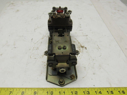 Square D B0 1E Series E  Pneumatic Timing Relay 110/120V 50/60Hz.