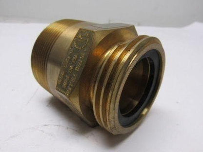 Fisher D138 LP-Gas Single Back Fill Valve W/2 x 2-1/4 (MNPT x ACME) Connections