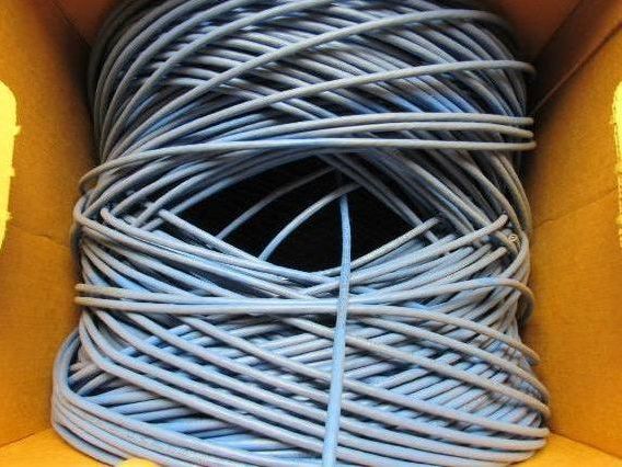 Uniprise 5ENP4P24-BL-P-CMS-PV Cat 5e Non-Plenum 4-Pair U/UTP Cable Blue 3048'