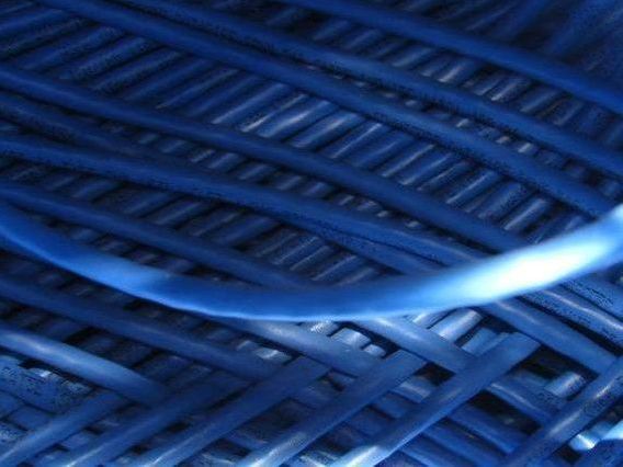Uniprise 5ENP4P24-BL-P-CMS-PV Cat 5e Non-Plenum 4-Pair U/UTP Cable Blue 3048'