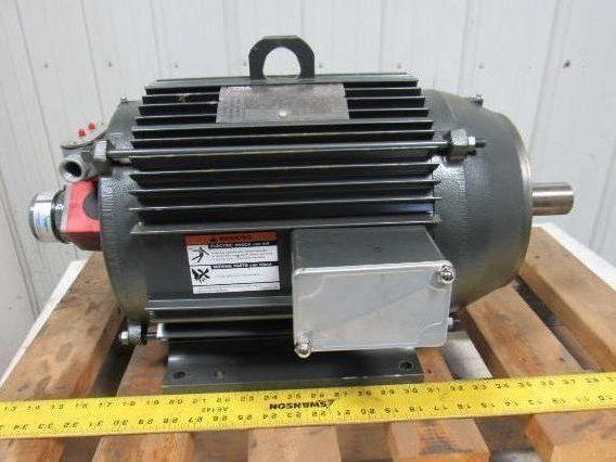Lincoln Electric AN4S10TC61Q15 10HP 3PH 1775RPM Electric Motor W/Encoder 256 TC