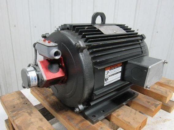 Lincoln Electric AN4S10TC61Q15 10HP 3PH 1775RPM Electric Motor W/Encoder 256 TC