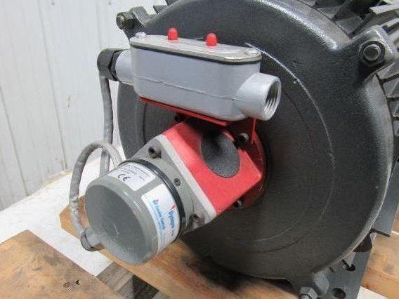 Lincoln Electric AN4S10TC61Q15 10HP 3PH 1775RPM Electric Motor W/Encoder 256 TC