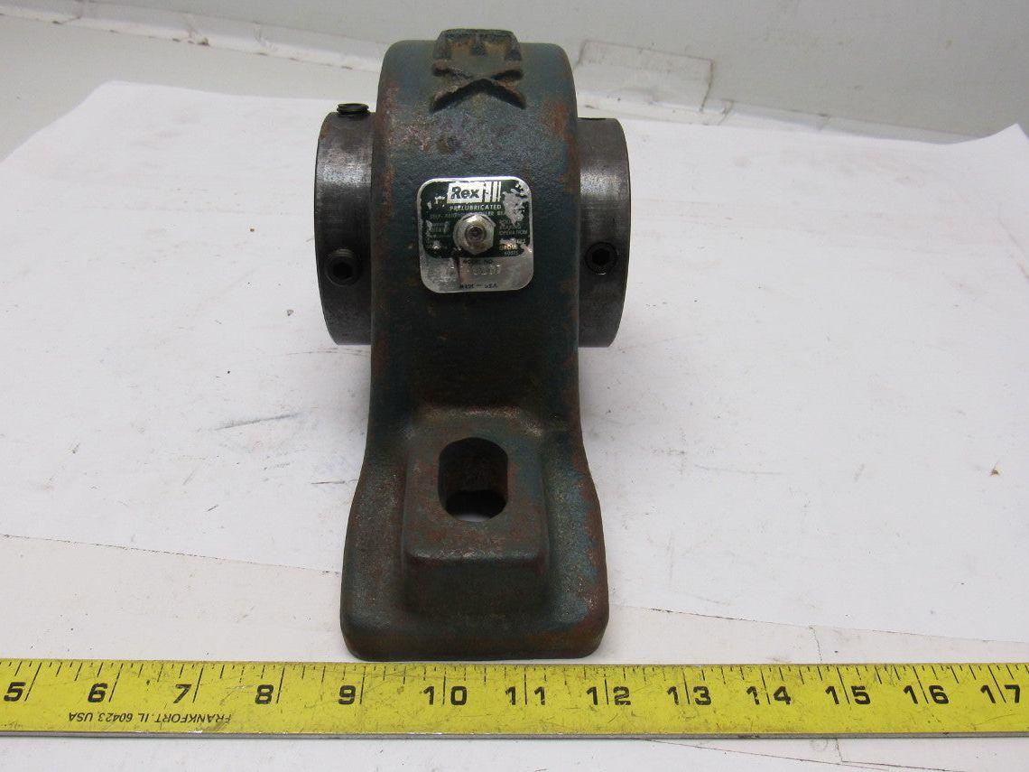 Rex Rexnord MZP-5207 Self Aligning Pillow Block Bearing 2-7/16" ID