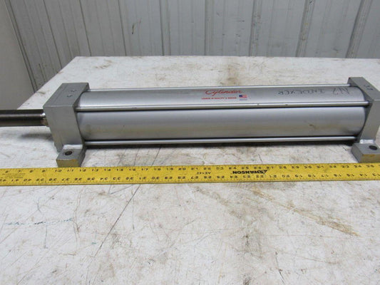 Milwaukee Cylinder Tie Rod Pneumatic Air Cylinder 4" Bore 19-3/4" Stroke