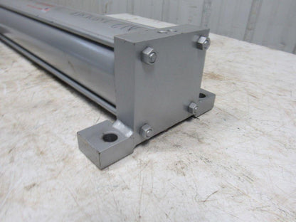 Milwaukee Cylinder Tie Rod Pneumatic Air Cylinder 4" Bore 19-3/4" Stroke