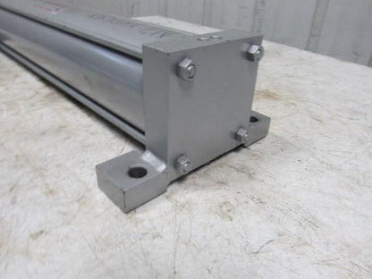 Milwaukee Cylinder Tie Rod Pneumatic Air Cylinder 4" Bore 19-3/4" Stroke