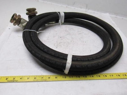 Aeroquip FC321-16 LP .88" ID Gas Hose 10' W/Fisher 2-1/4" M233 Male Fittings