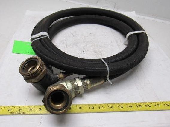 Aeroquip FC321-16 LP .88" ID Gas Hose 10' W/Fisher 2-1/4" M233 Male Fittings