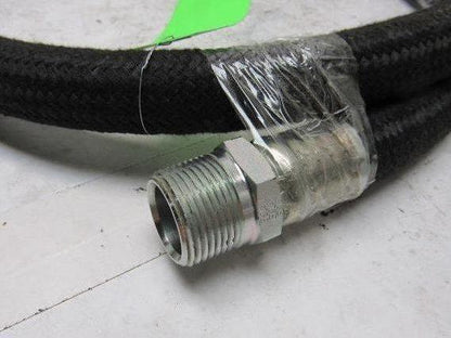 Weatherhead HO6910 7/8" LP .88" ID Gas Hose 5' W/1" Male Fittings