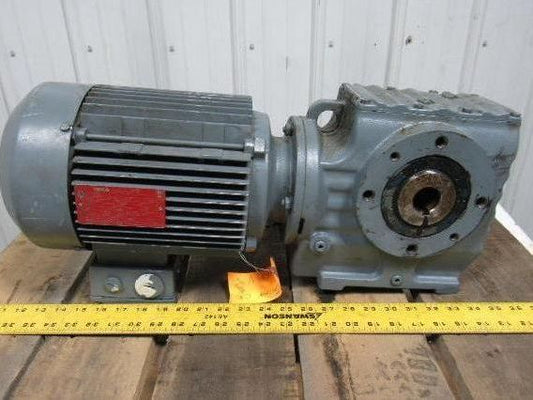 SEW-EURODRIVE SA67 DV100M-4 Gearmotor 20:1 Ratio 3HP 277/480V 1-3/16" Hollow