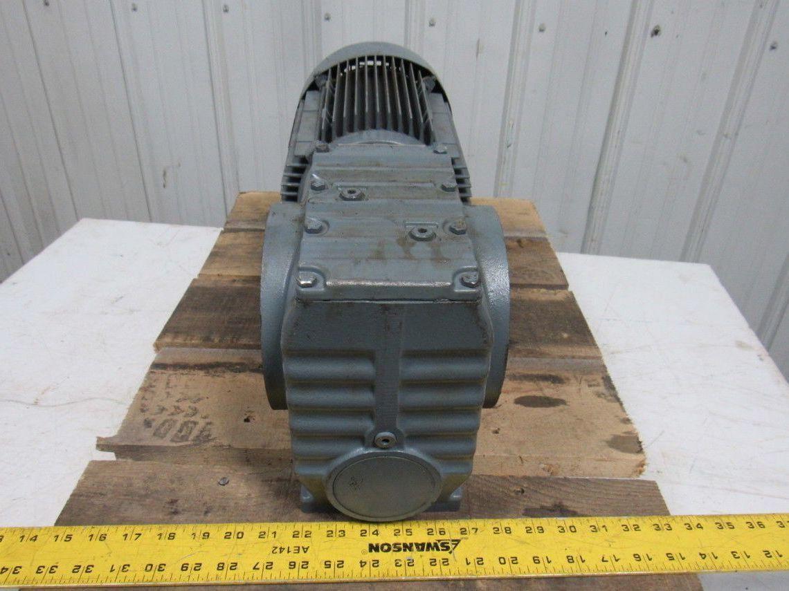 SEW-EURODRIVE SA67 DV100M-4 Gearmotor 20:1 Ratio 3HP 277/480V 1-3/16" Hollow