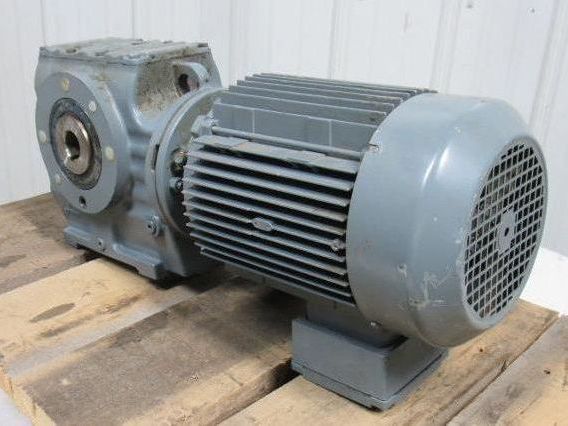 SEW-EURODRIVE SA67 DV100M-4 Gearmotor 20:1 Ratio 3HP 277/480V 1-3/16" Hollow