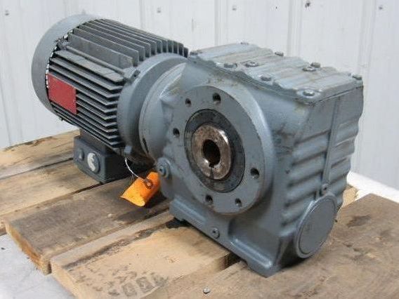 SEW-EURODRIVE SA67 DV100M-4 Gearmotor 20:1 Ratio 3HP 277/480V 1-3/16" Hollow