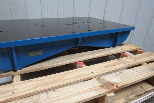 Machine Products 40"x24"x6-1/2" Vintage Cast Iron Weld Assembly Layout Tabletop