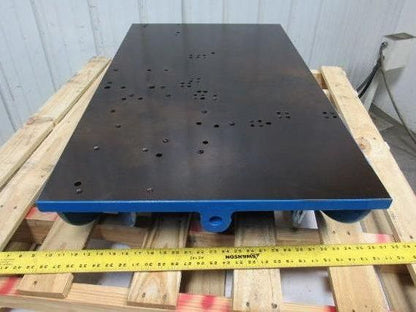 Machine Products 40"x24"x6-1/2" Vintage Cast Iron Weld Assembly Layout Tabletop