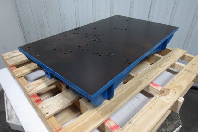 Machine Products 40"x24"x6-1/2" Vintage Cast Iron Weld Assembly Layout Tabletop
