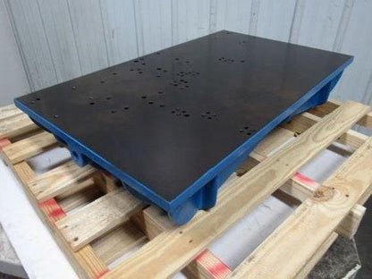 Machine Products 40"x24"x6-1/2" Vintage Cast Iron Weld Assembly Layout Tabletop