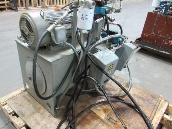 DENISON EATON 5 HP 27 GALLON Hydraulic Power Unit W/ Extras ! See Description