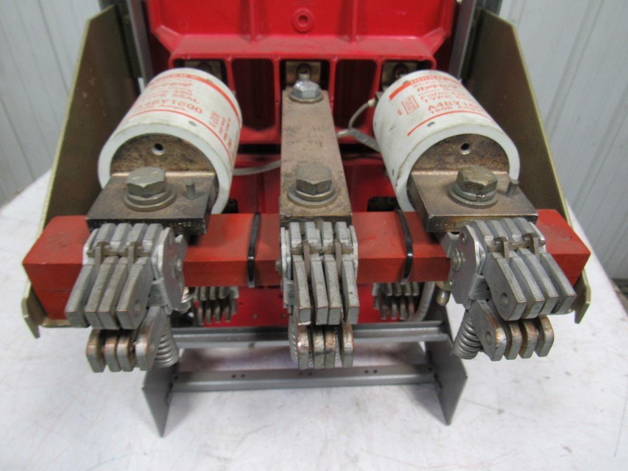 ABB Fused Circuit Breaker 1200A Max W/ABB 609902-T502 Solid State Trip Type SS